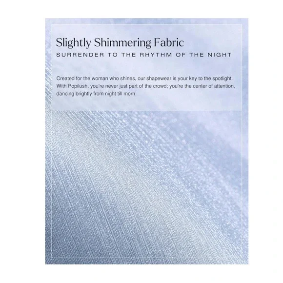 NWT Popilush Light Blue Multiway Shapewear Maxi Dress Off Shoulder Small - Picture 6 of 12